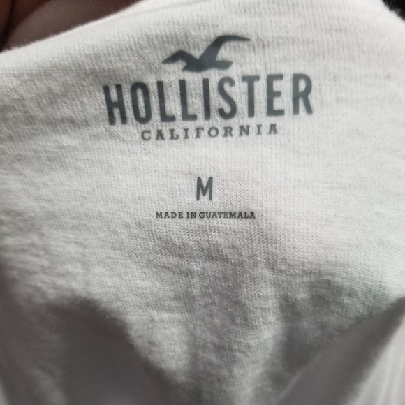 Hollister White Long Sleeve T-shirt - Picture 5 of 5